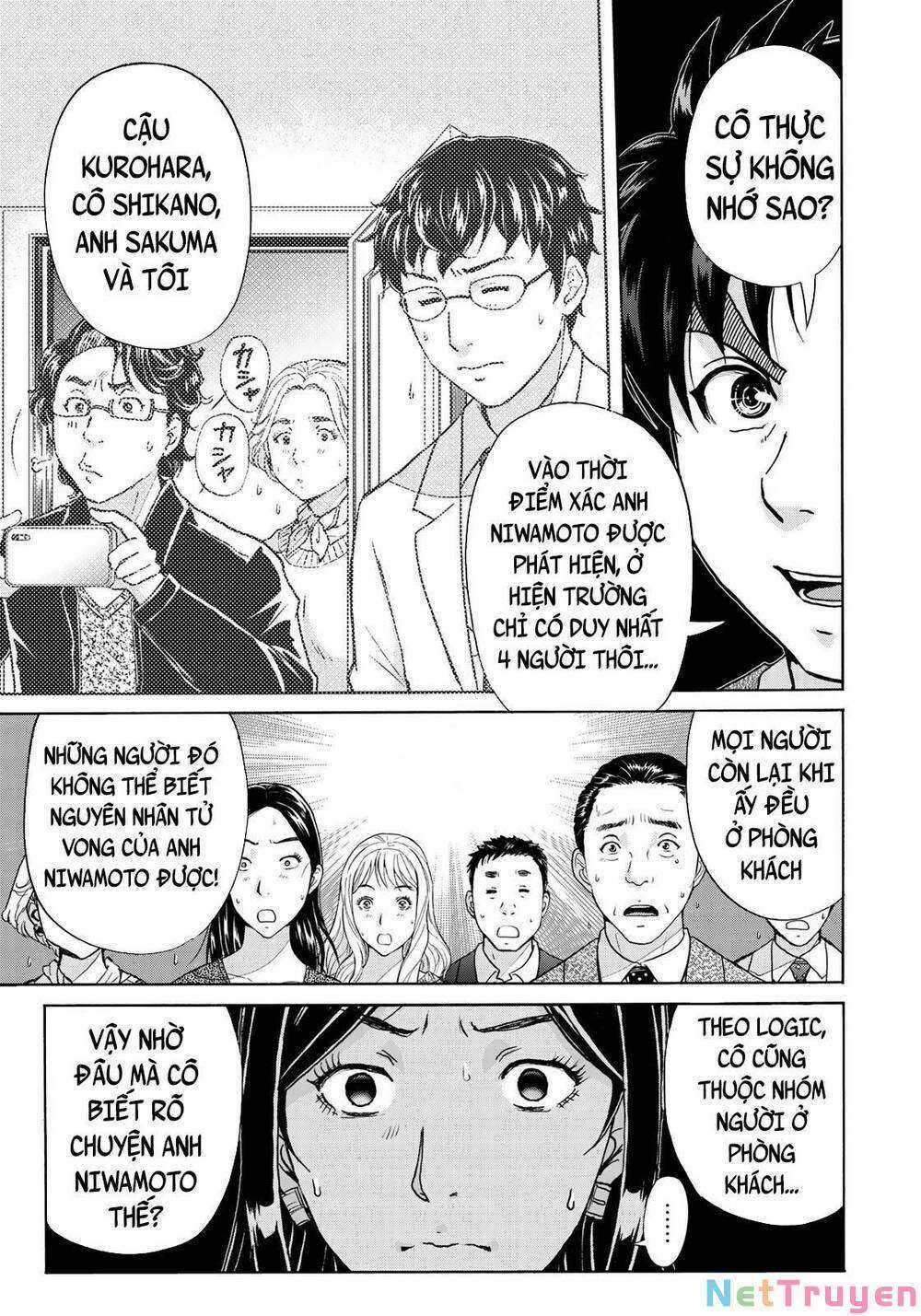 Những Vụ Án Của Kindaichi Ở Tuổi 37 ( mega team ) Chapter 64 trang 4