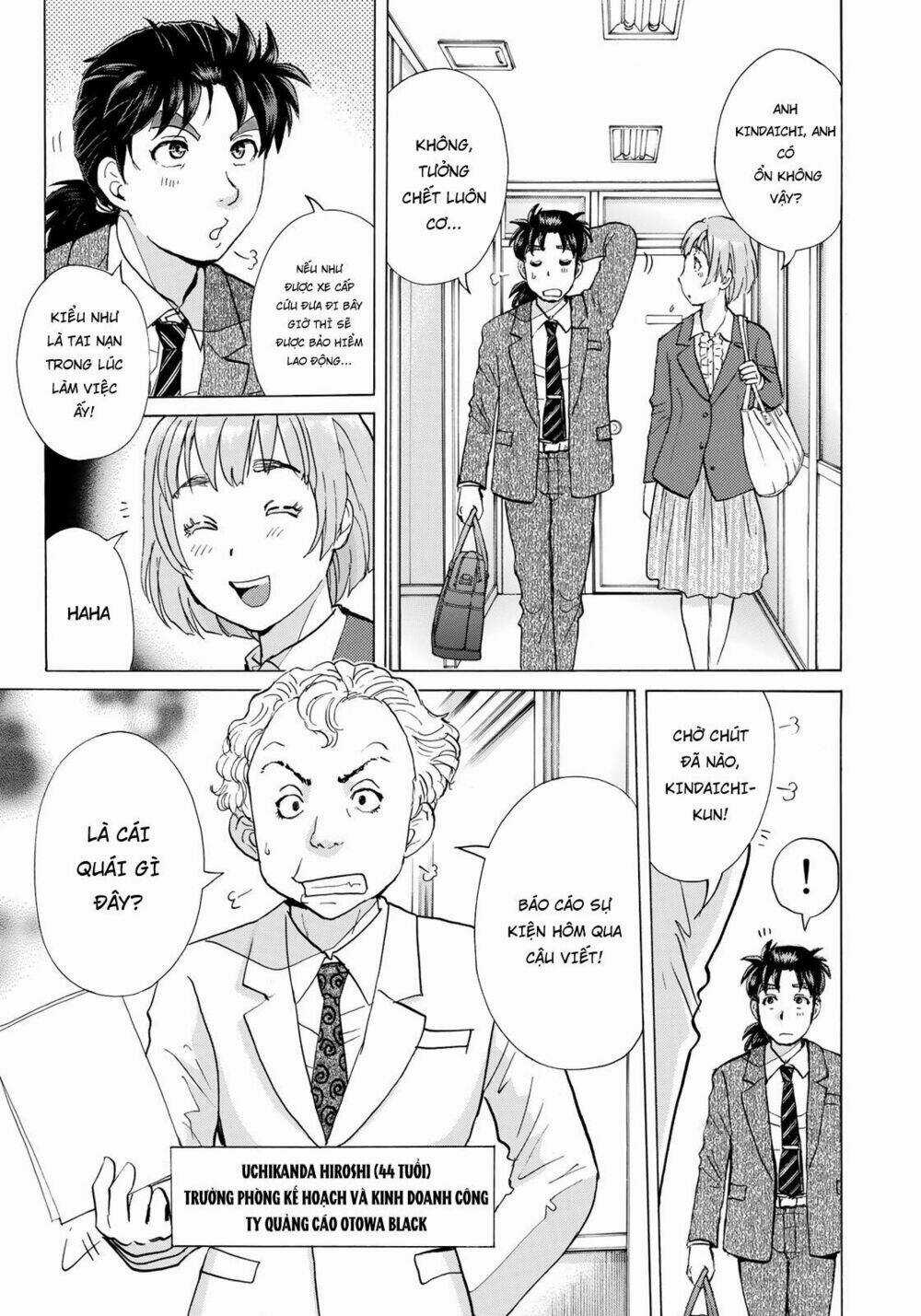 Những Vụ Án Của Kindaichi Ở Tuổi 37 Chapter 1 trang 11