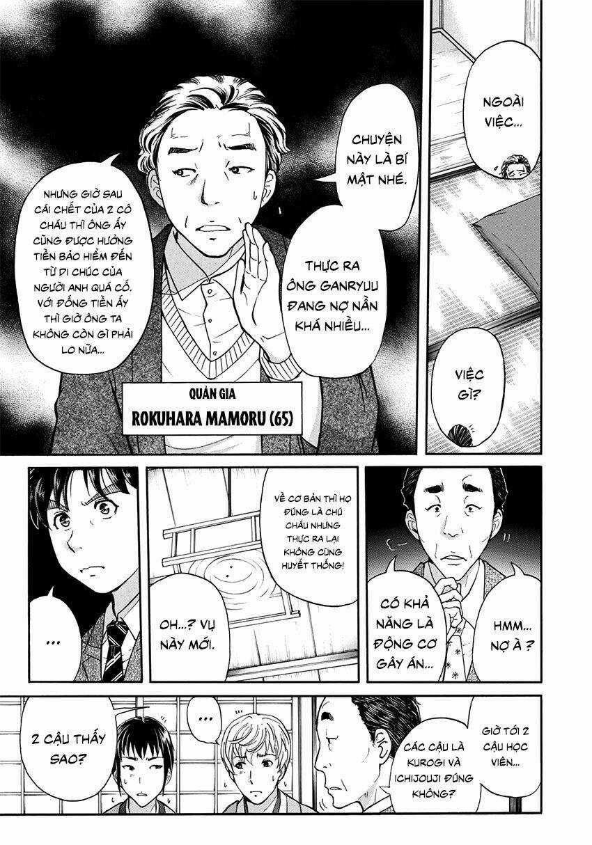 Những Vụ Án Của Kindaichi Ở Tuổi 37 Chapter 32 trang 10