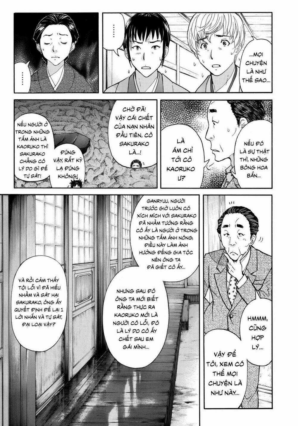 Những Vụ Án Của Kindaichi Ở Tuổi 37 Chapter 34 trang 10