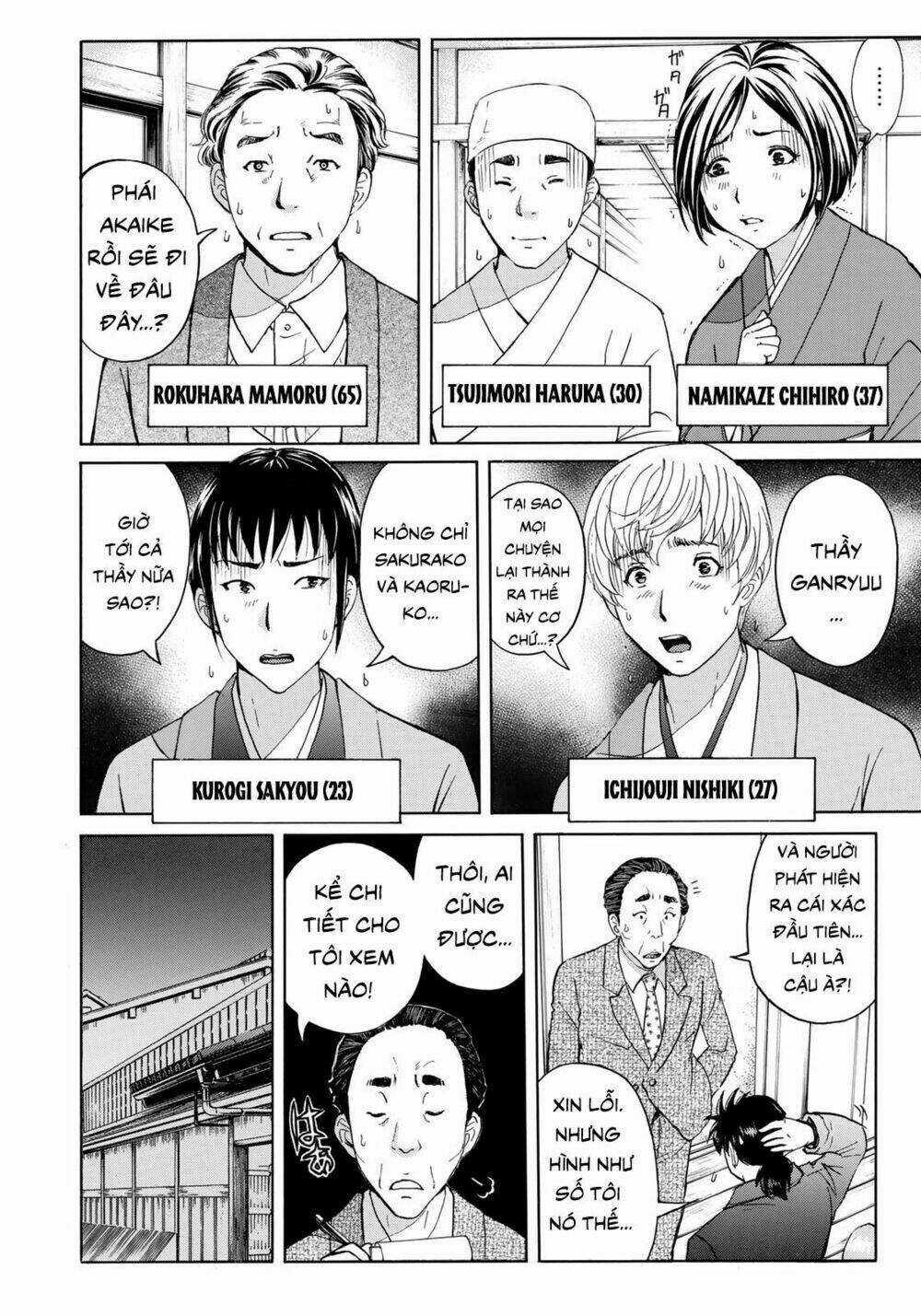 Những Vụ Án Của Kindaichi Ở Tuổi 37 Chapter 34 trang 5