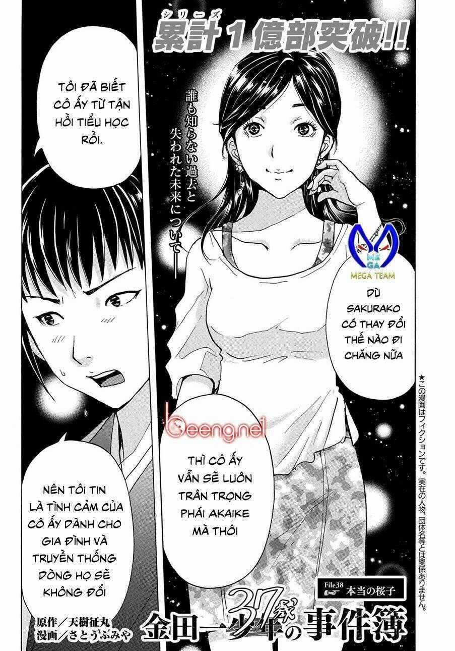 Những Vụ Án Của Kindaichi Ở Tuổi 37 Chapter 38 trang 0
