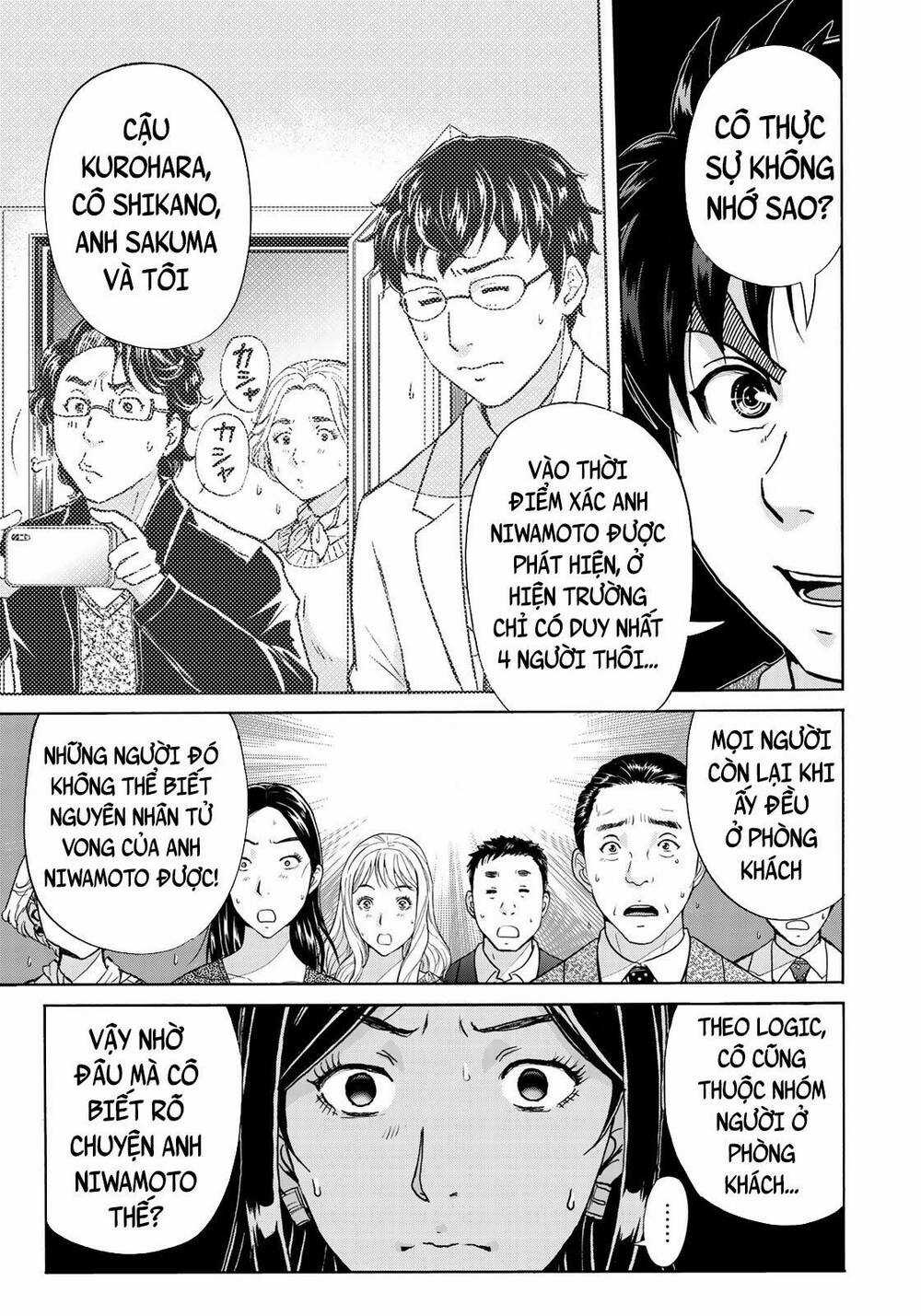Những Vụ Án Của Kindaichi Ở Tuổi 37 Chapter 64 trang 3