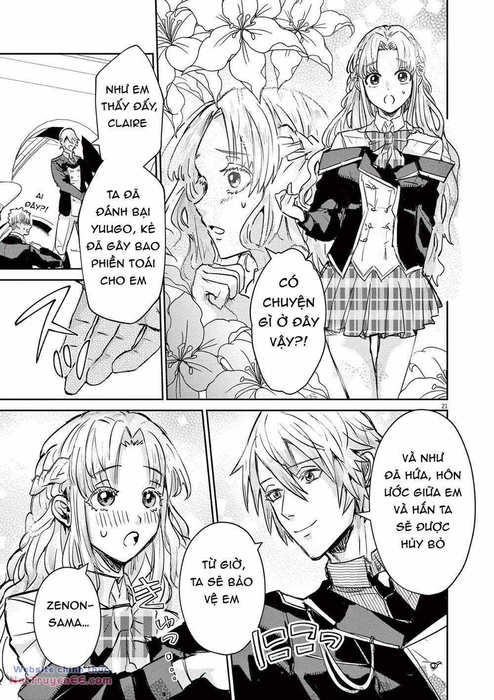 Nichiasa Suki No Otaku Ga Akuyaku Seito Ni Tenseishita Kekka, Hametsu Flag Ga Houkaishiteiku Ken Ni Tsuite Chapter 1 trang 21