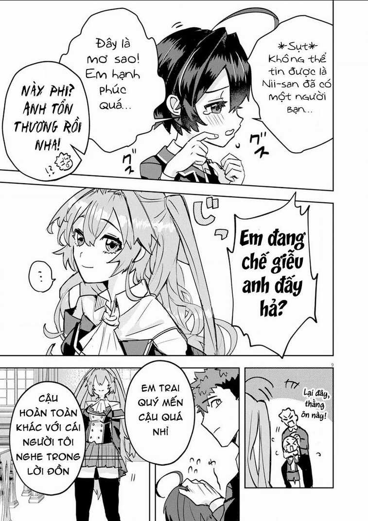 Nichiasa Suki No Otaku Ga Akuyaku Seito Ni Tenseishita Kekka, Hametsu Flag Ga Houkaishiteiku Ken Ni Tsuite Chapter 4 trang 10