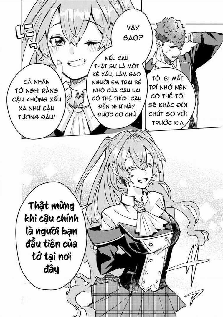 Nichiasa Suki No Otaku Ga Akuyaku Seito Ni Tenseishita Kekka, Hametsu Flag Ga Houkaishiteiku Ken Ni Tsuite Chapter 4 trang 11