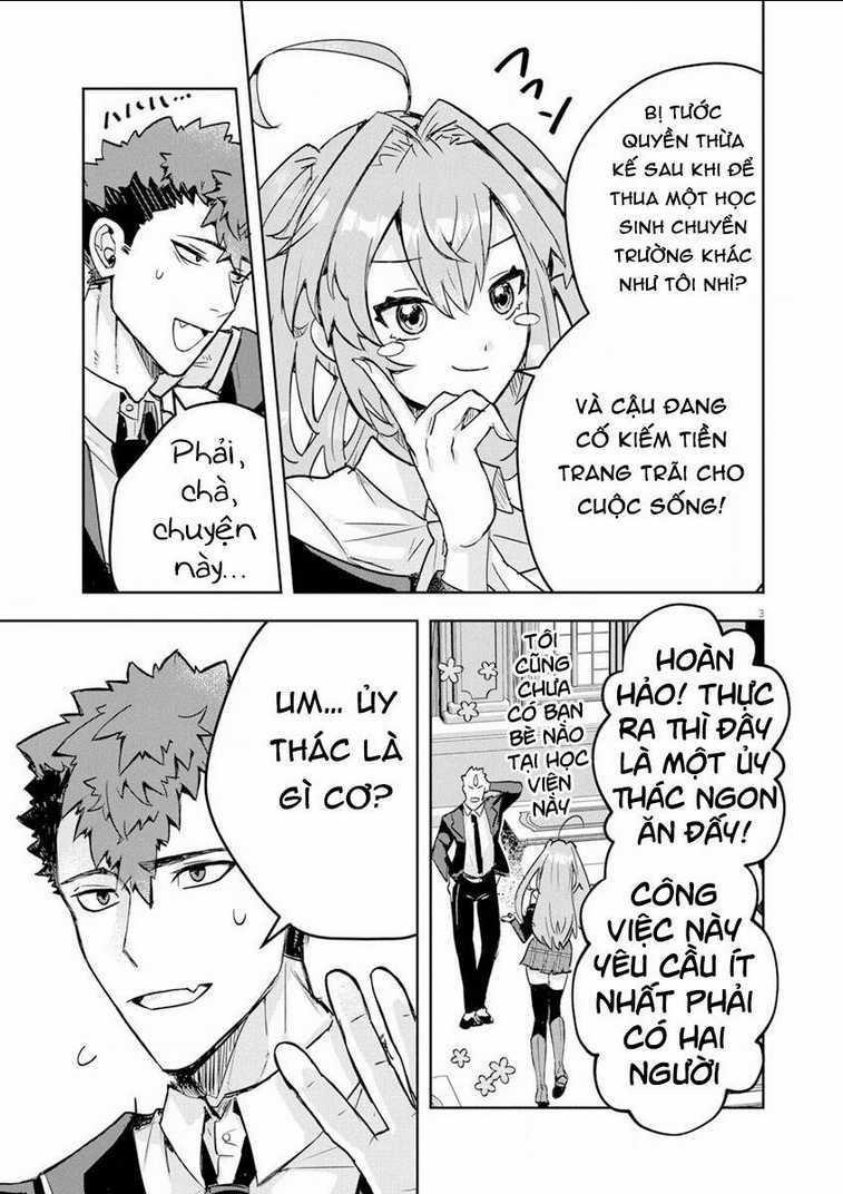 Nichiasa Suki No Otaku Ga Akuyaku Seito Ni Tenseishita Kekka, Hametsu Flag Ga Houkaishiteiku Ken Ni Tsuite Chapter 4 trang 4