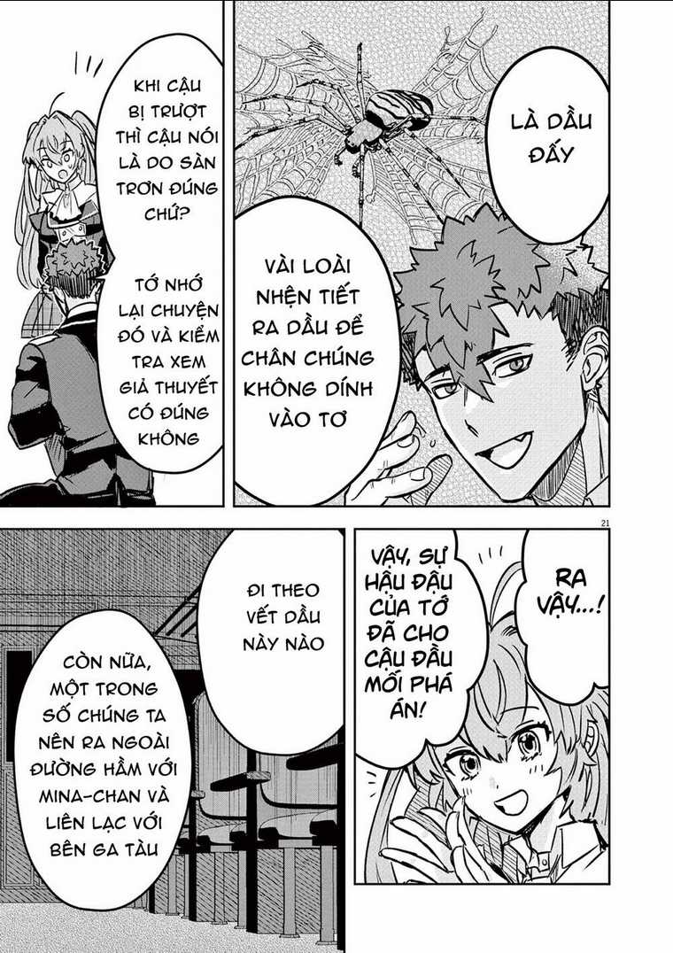 Nichiasa Suki No Otaku Ga Akuyaku Seito Ni Tenseishita Kekka, Hametsu Flag Ga Houkaishiteiku Ken Ni Tsuite Chapter 5 trang 22