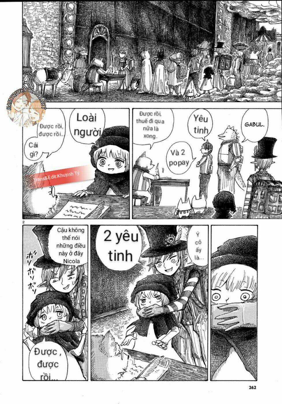 Nicola No Oyururi Makai Kikou Chapter 1 trang 2