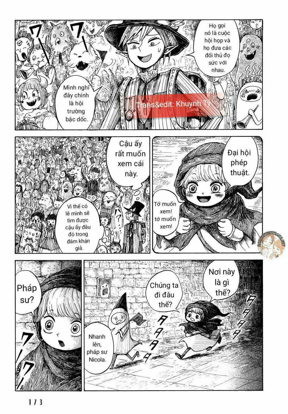 Nicola No Oyururi Makai Kikou Chapter 6 trang 11