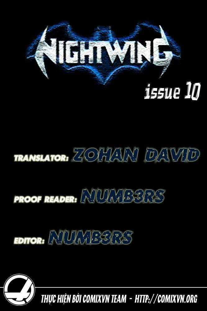 Nightwing Chapter 10 trang 1