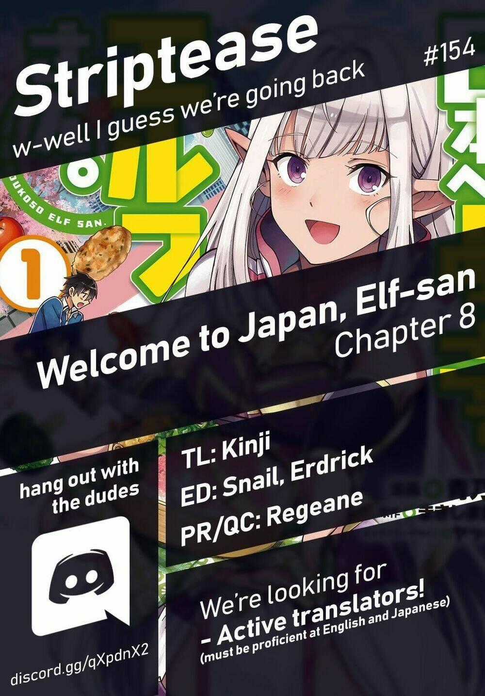 Nihon E Youkoso Elf-San Chapter 8 trang 1