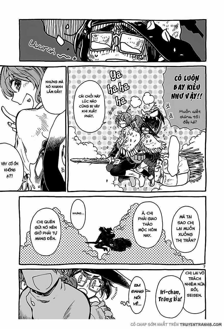 Nina-San No Mahou Seikatsu Chapter 4 trang 8