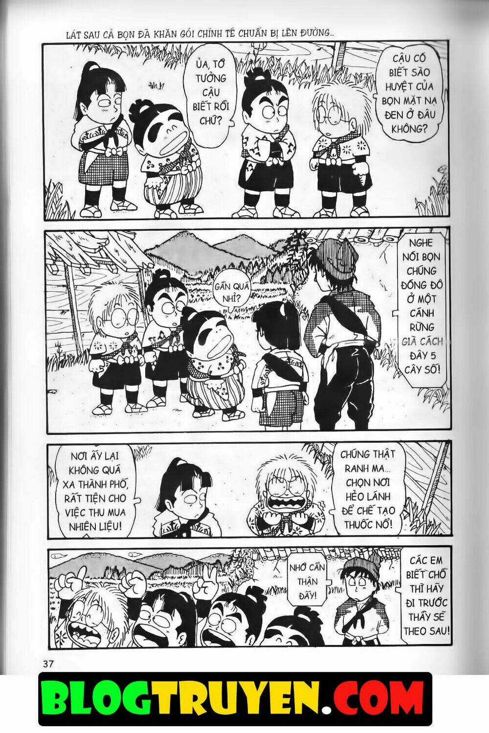 Ninja Loạn Thị Bản Đẹp Chapter 5.1 trang 32