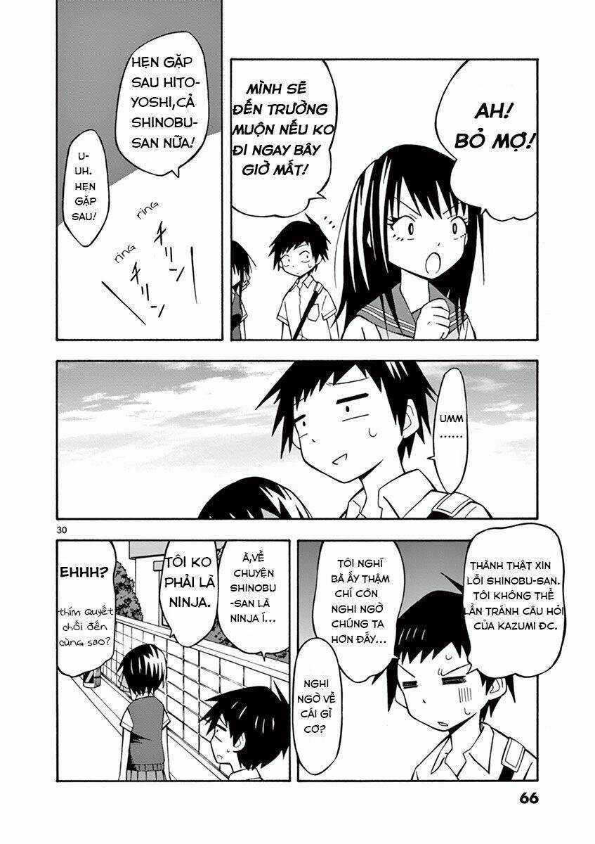 Ninja Shinobu-Chan No Junjou Chapter 8 trang 30