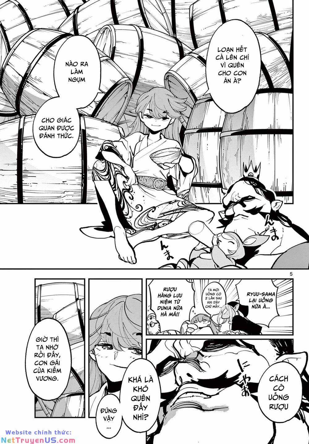 Ninkyo Tensei - Isekai No Yakuza-Hime Chapter 40.1 trang 5