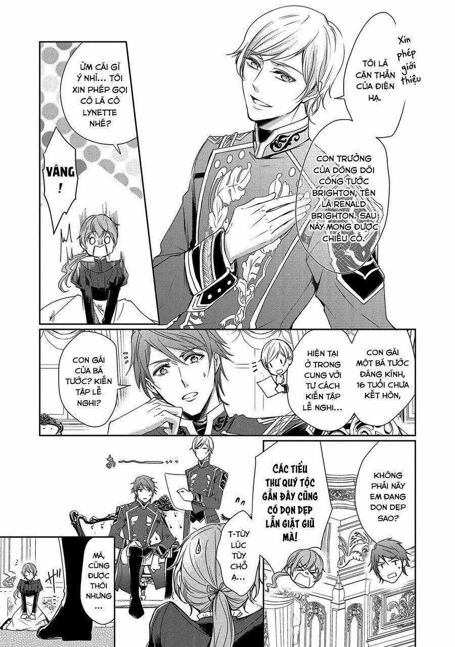 Niwaka Reijou Wa Outaishi Denka No Yatoware Konyakusha Chapter 1 trang 13