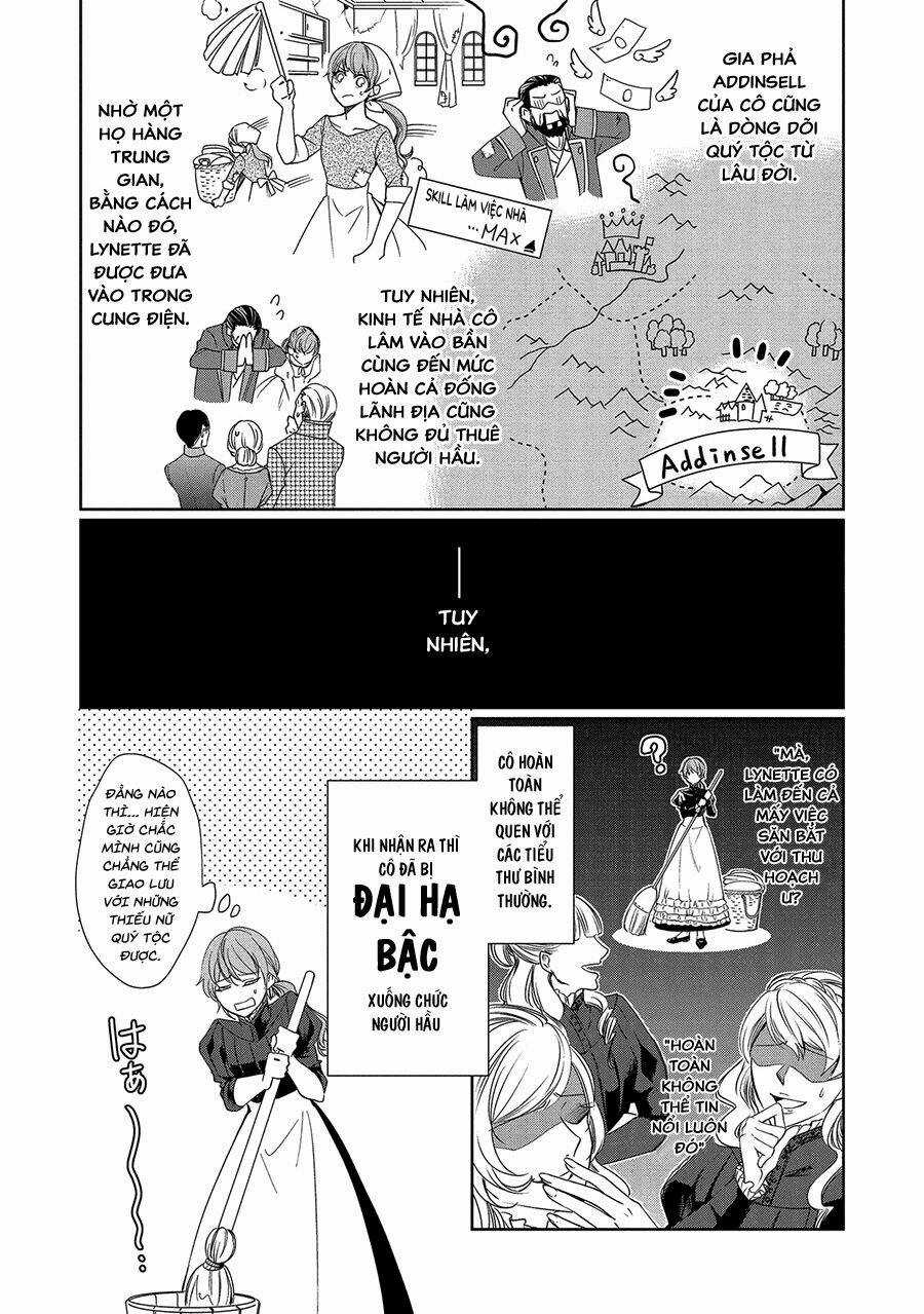 Niwaka Reijou Wa Outaishi Denka No Yatoware Konyakusha Chapter 1 trang 4