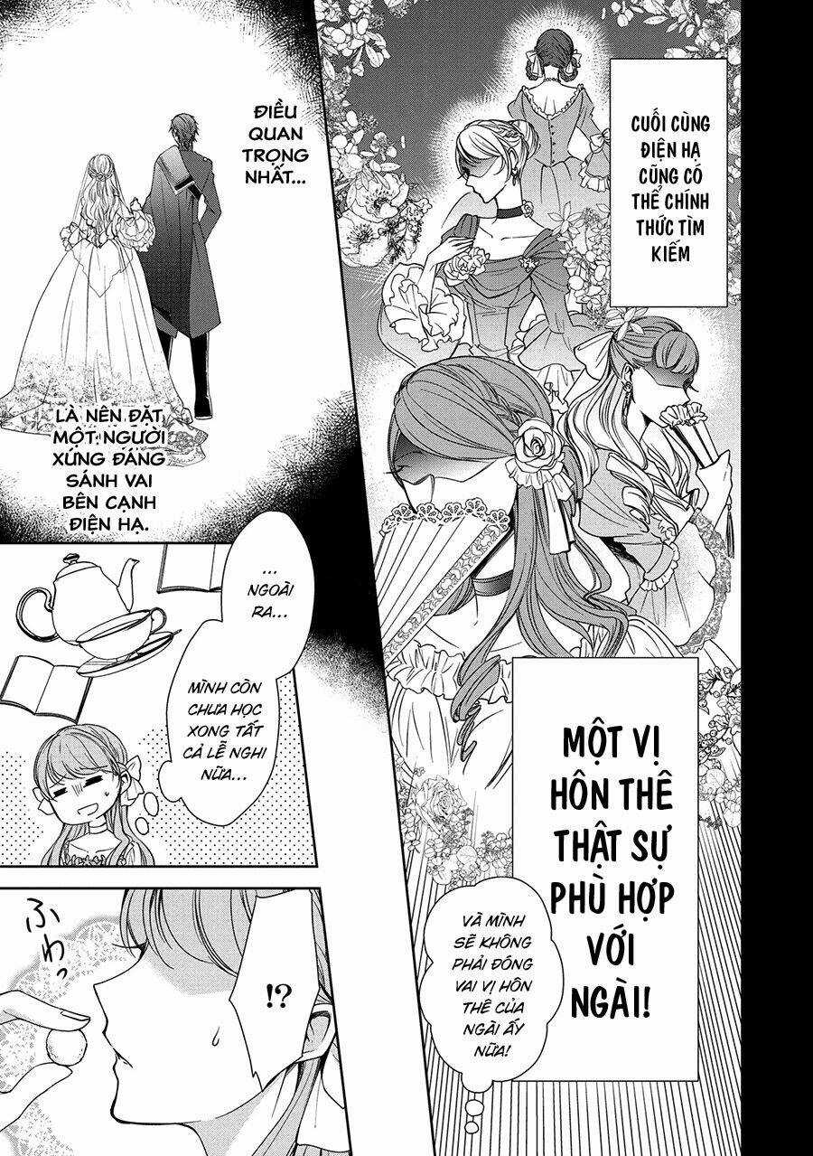 Niwaka Reijou Wa Outaishi Denka No Yatoware Konyakusha Chapter 4 trang 14