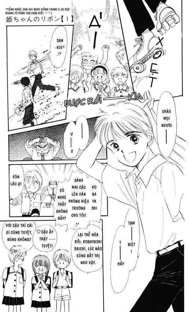 Nơ bướm thần kì Chapter 1 trang 10