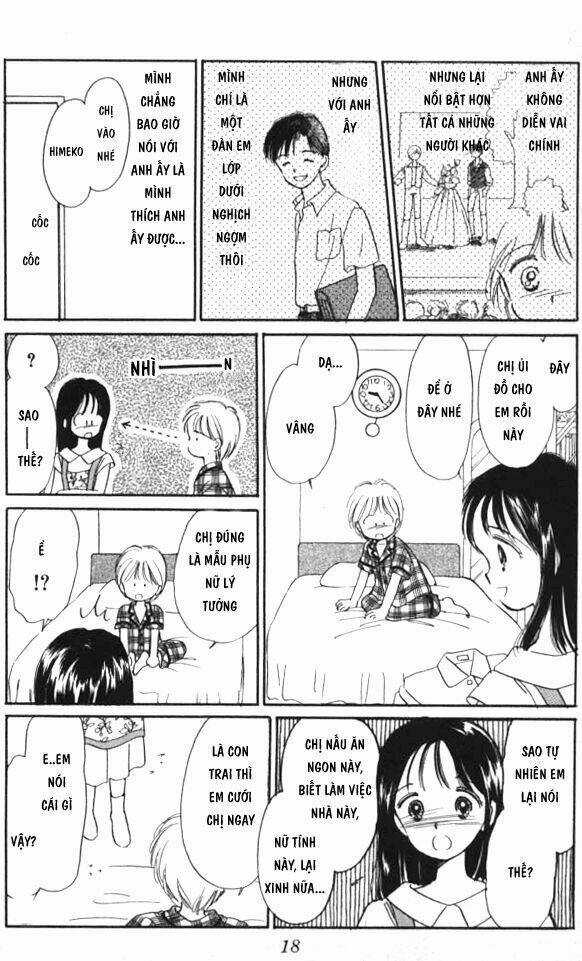 Nơ bướm thần kì Chapter 1 trang 17