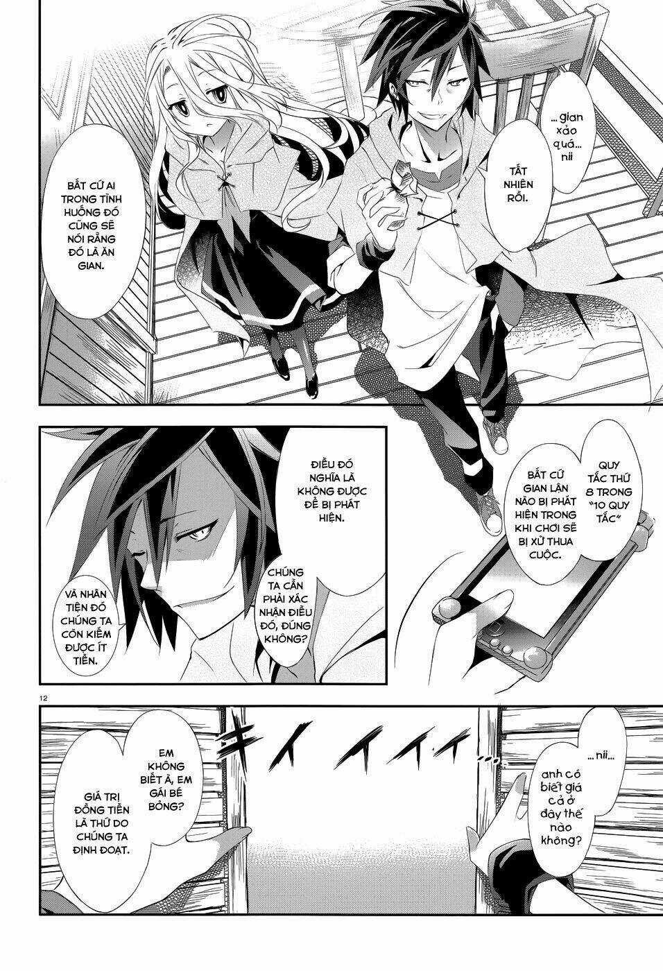 No Game No Life Chapter 2 trang 14