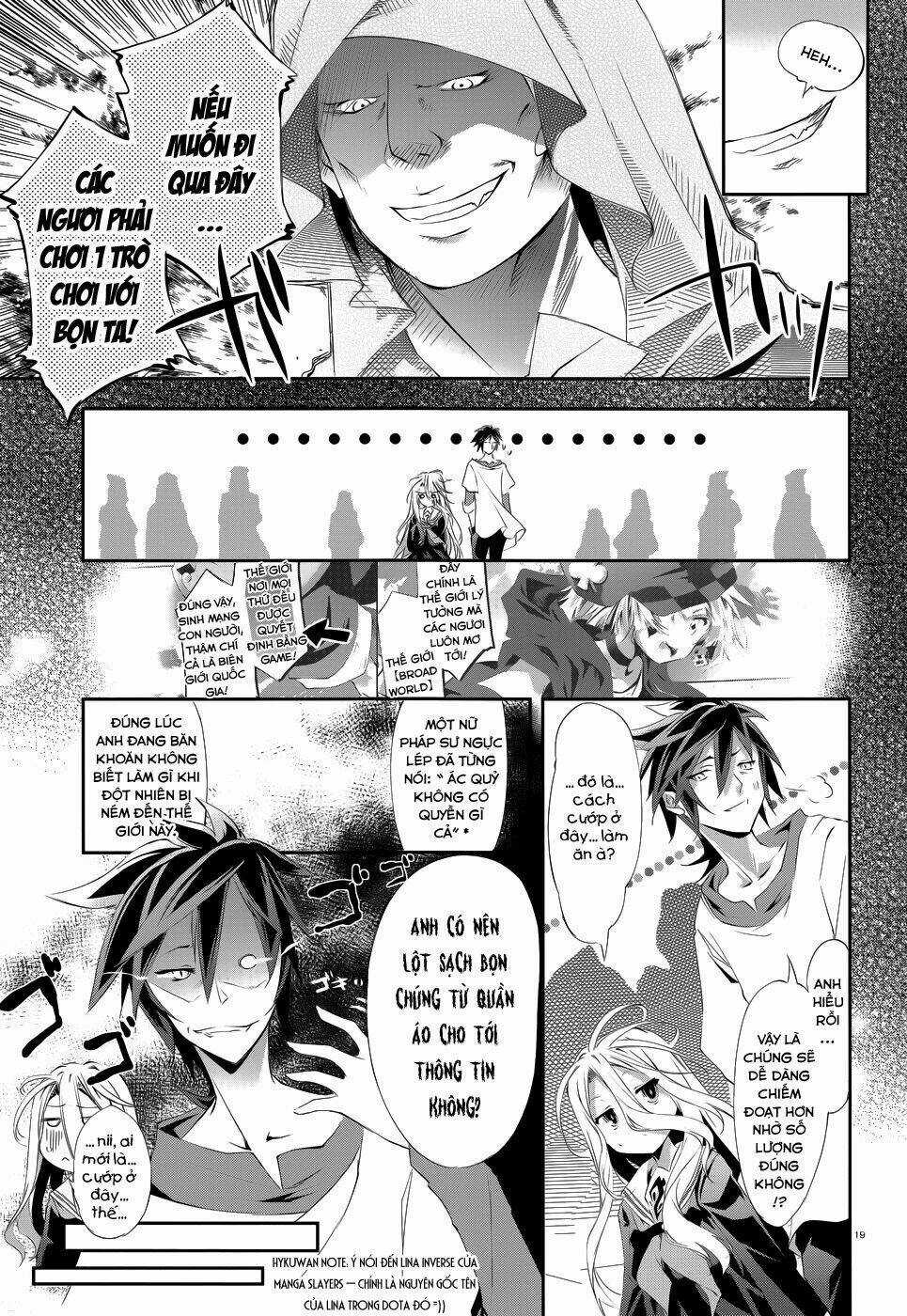 No Game No Life Chapter 2 trang 21