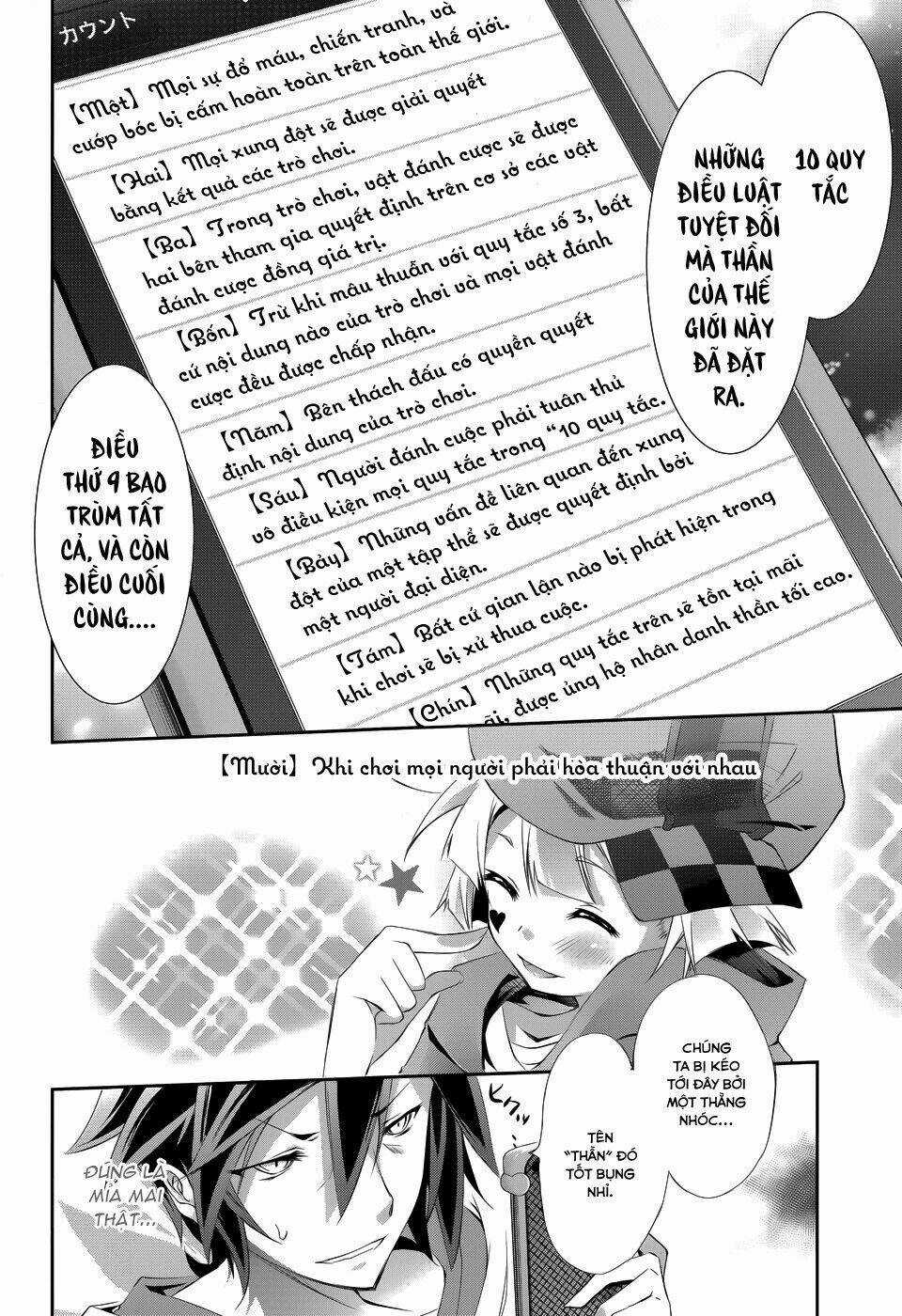 No Game No Life Chapter 2 trang 22