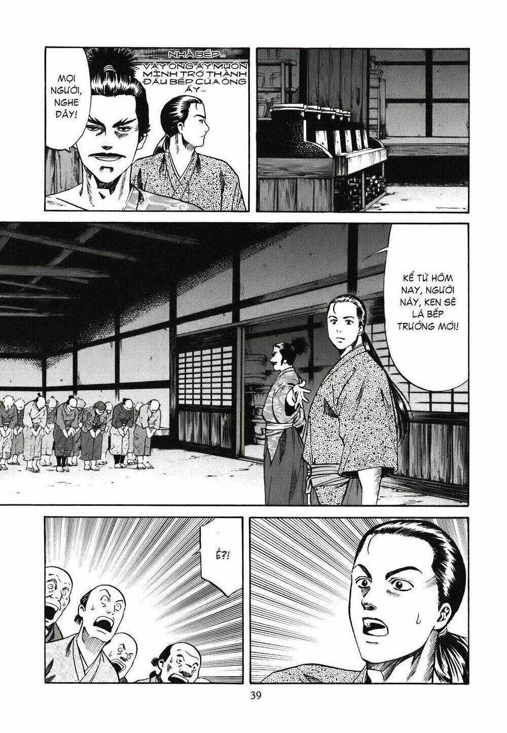 Nobunaga No Chef - Đầu Bếp Của Nobunaga Chapter 1 trang 39