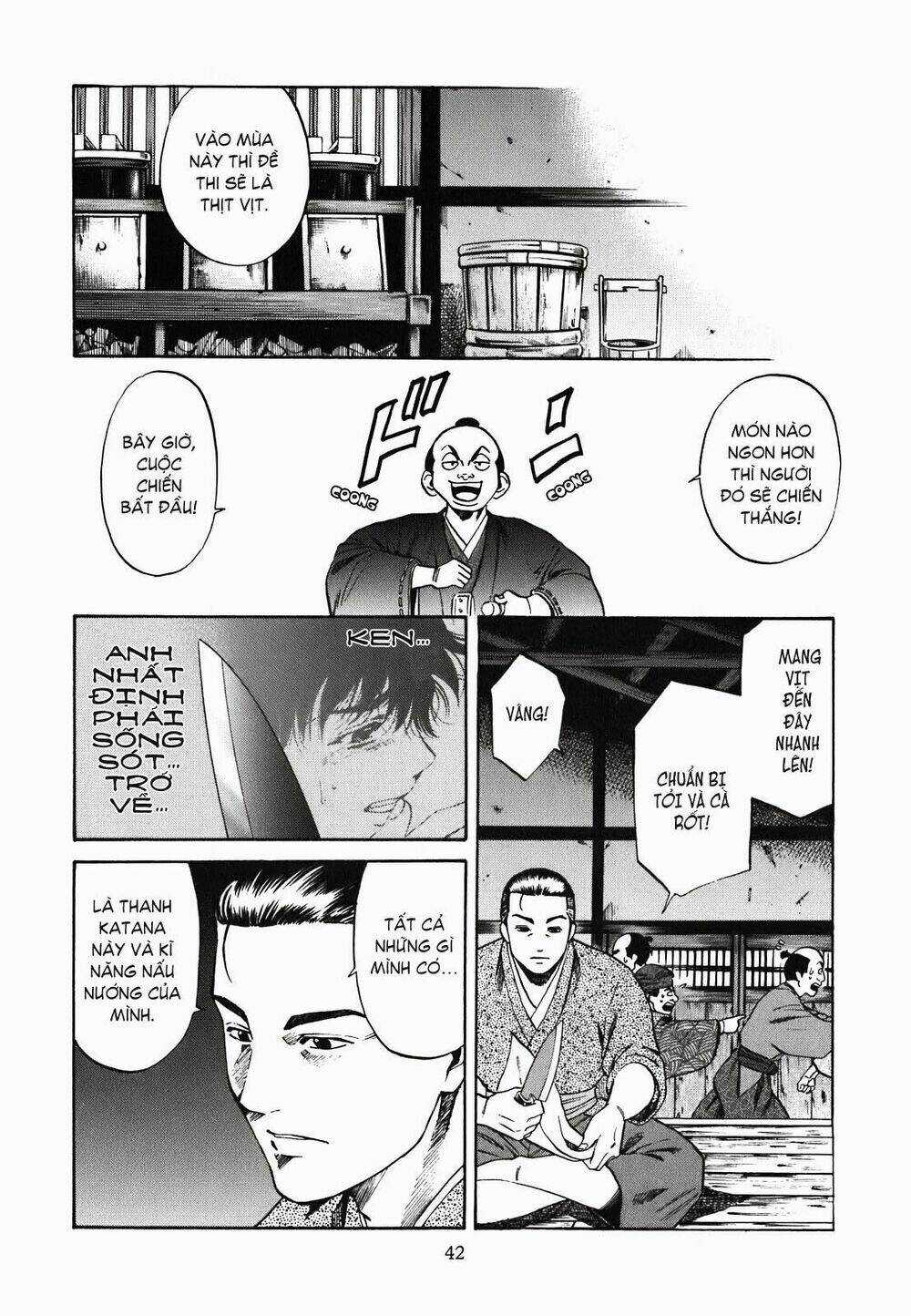 Nobunaga No Chef - Đầu Bếp Của Nobunaga Chapter 1 trang 42