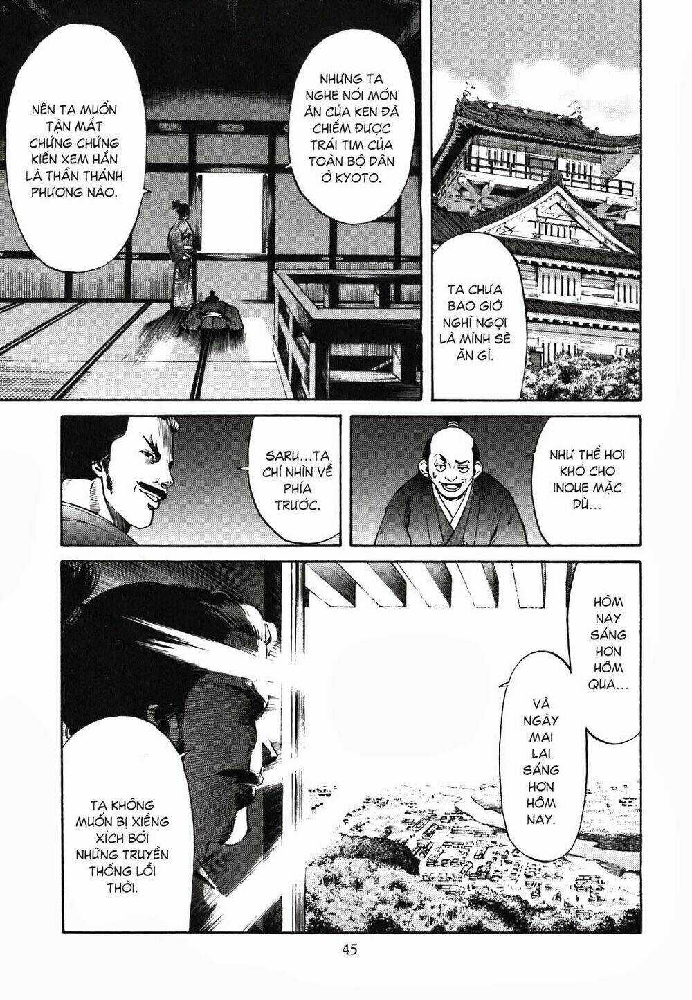 Nobunaga No Chef - Đầu Bếp Của Nobunaga Chapter 1 trang 45