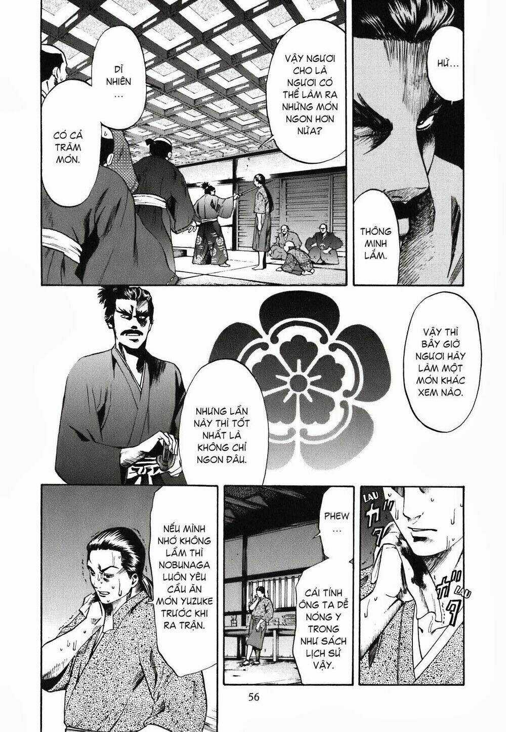 Nobunaga No Chef - Đầu Bếp Của Nobunaga Chapter 1 trang 56