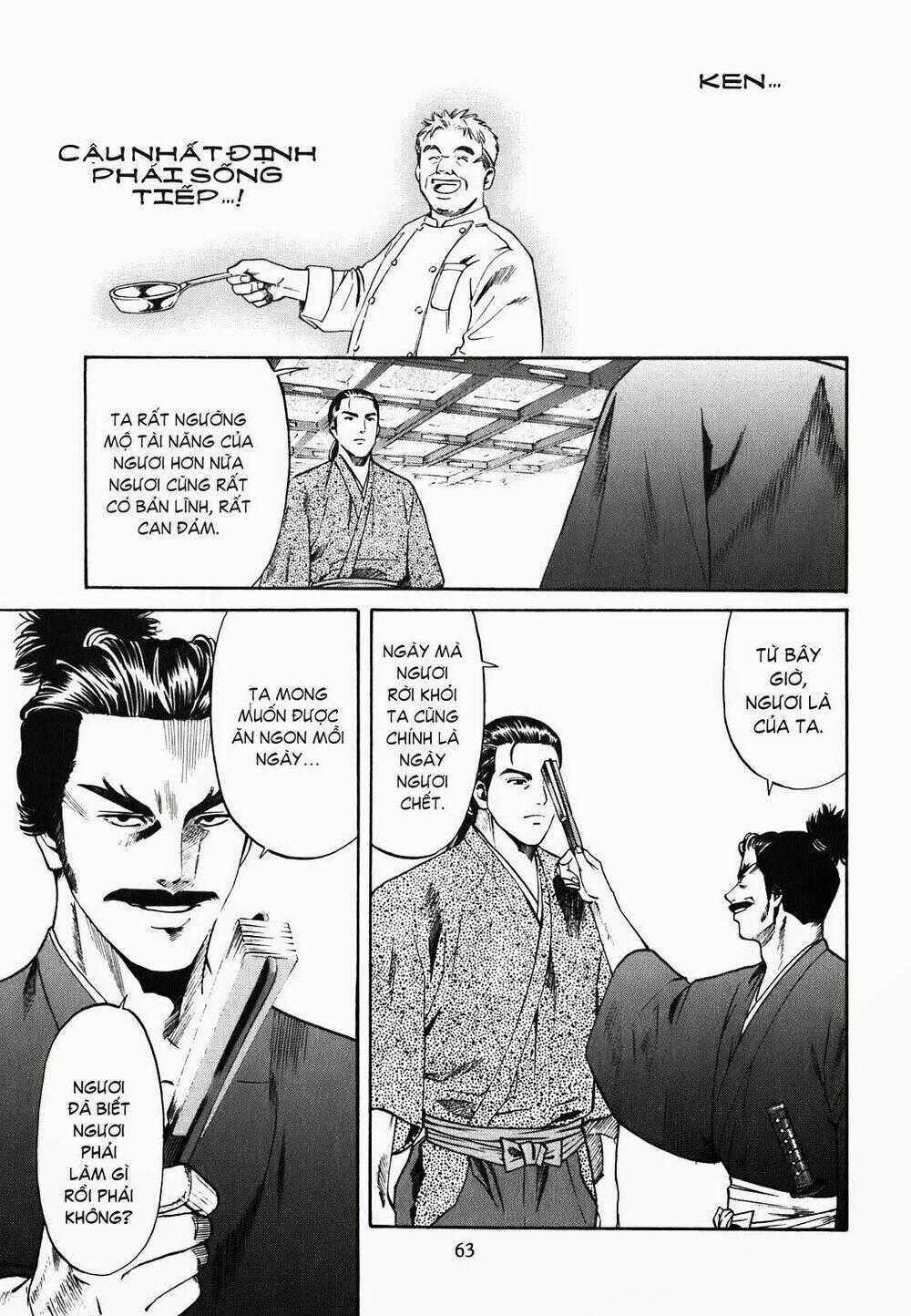 Nobunaga No Chef - Đầu Bếp Của Nobunaga Chapter 1 trang 63