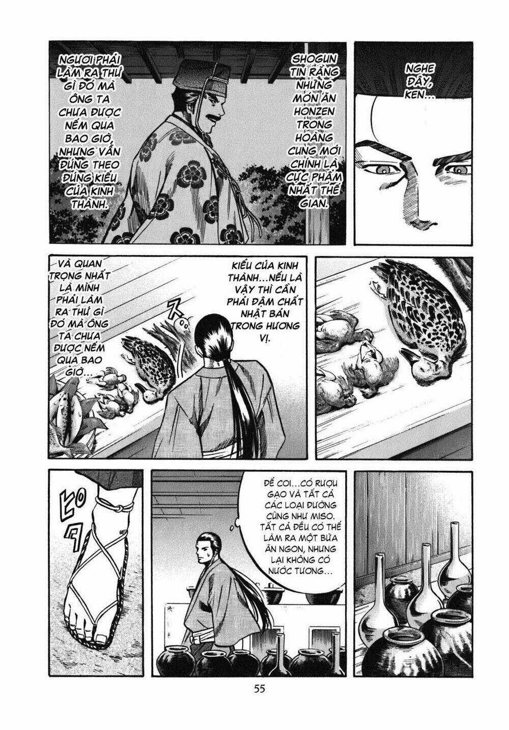 Nobunaga No Chef - Đầu Bếp Của Nobunaga Chapter 10 trang 8