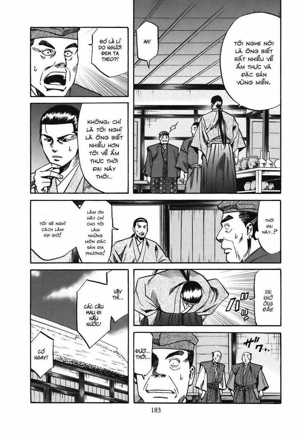 Nobunaga No Chef - Đầu Bếp Của Nobunaga Chapter 16 trang 14