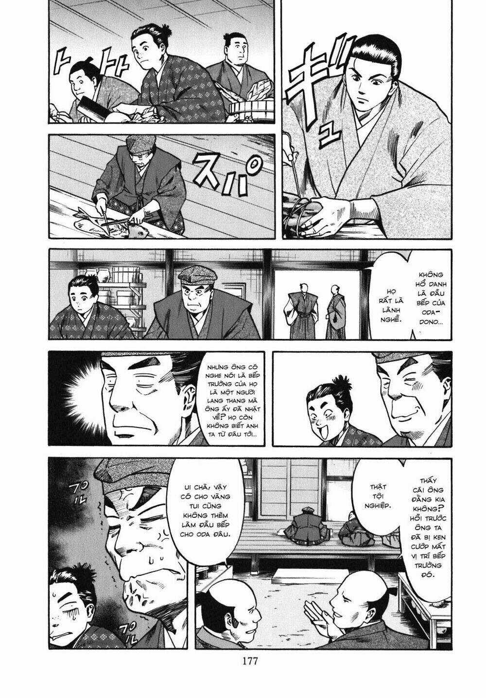 Nobunaga No Chef - Đầu Bếp Của Nobunaga Chapter 16 trang 8