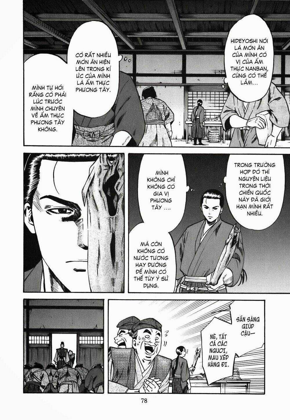 Nobunaga No Chef - Đầu Bếp Của Nobunaga Chapter 2 trang 13