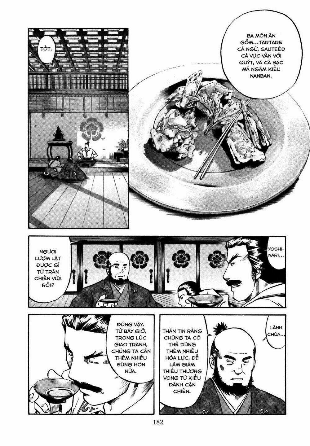 Nobunaga No Chef - Đầu Bếp Của Nobunaga Chapter 34 trang 15