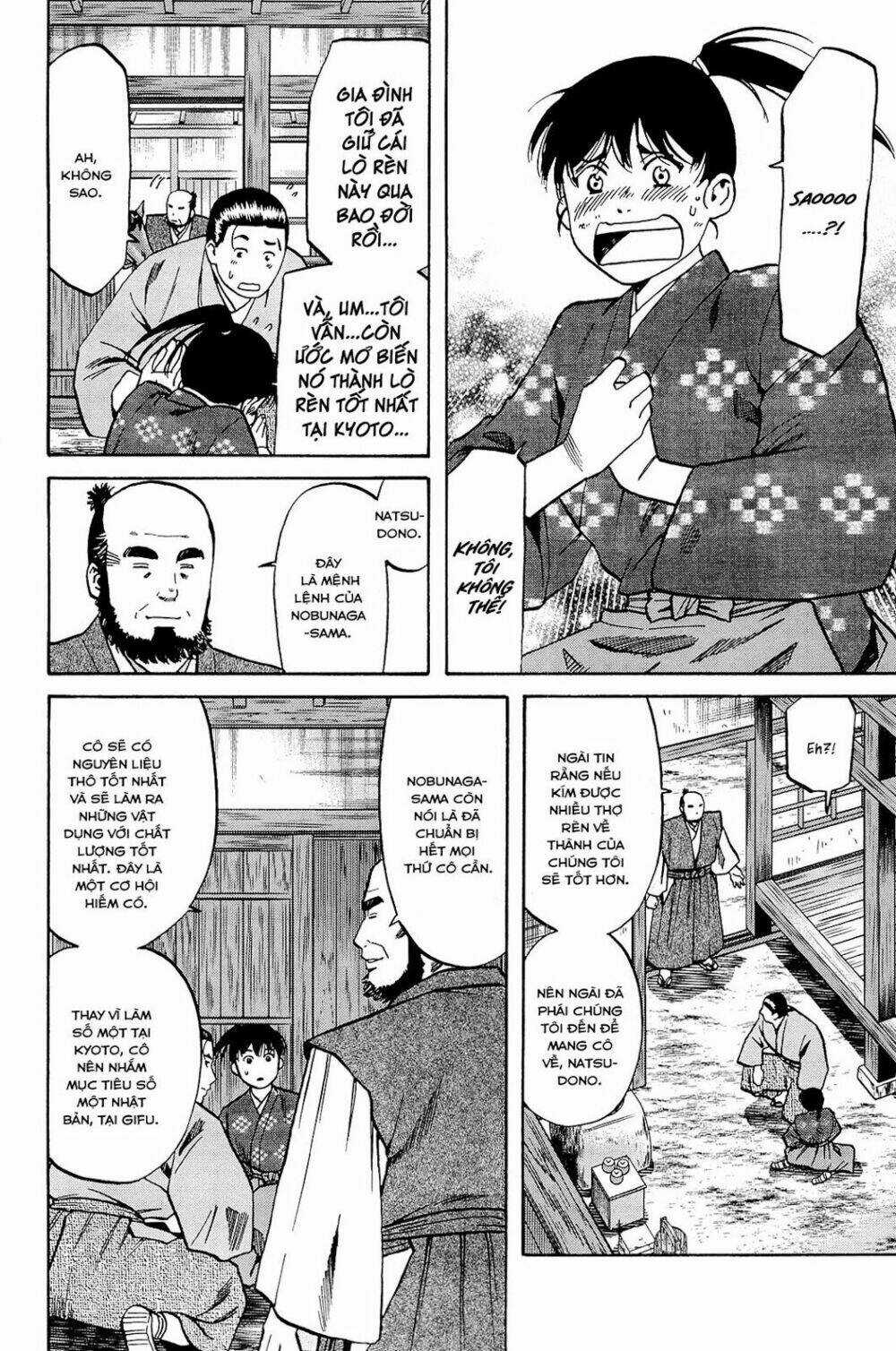 Nobunaga No Chef - Đầu Bếp Của Nobunaga Chapter 35 trang 10