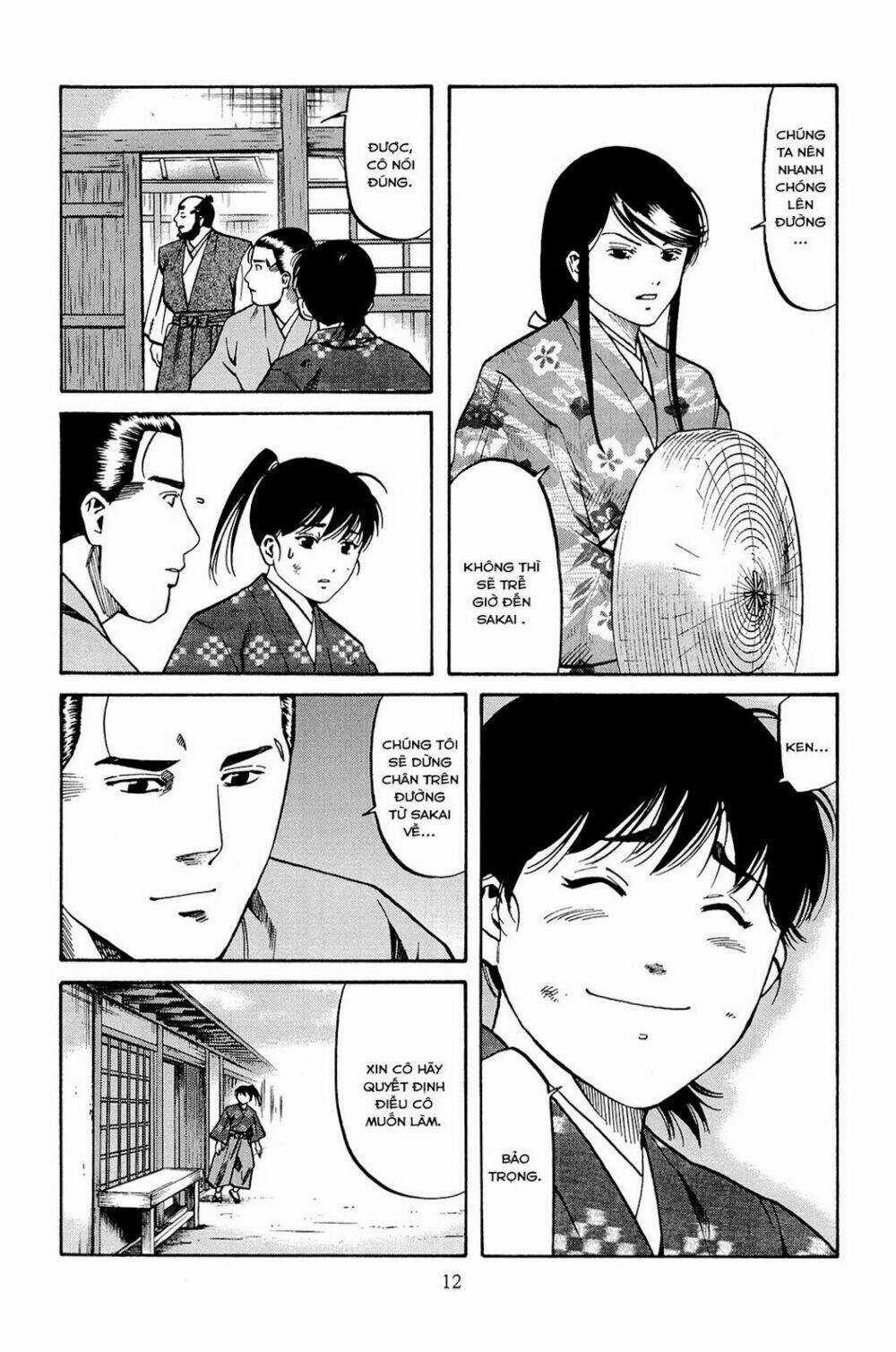 Nobunaga No Chef - Đầu Bếp Của Nobunaga Chapter 35 trang 12