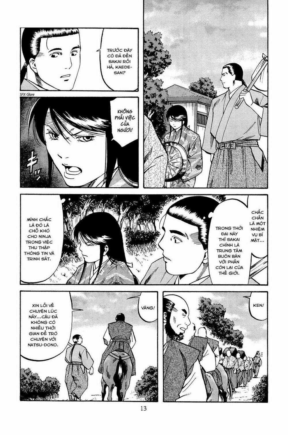 Nobunaga No Chef - Đầu Bếp Của Nobunaga Chapter 35 trang 13
