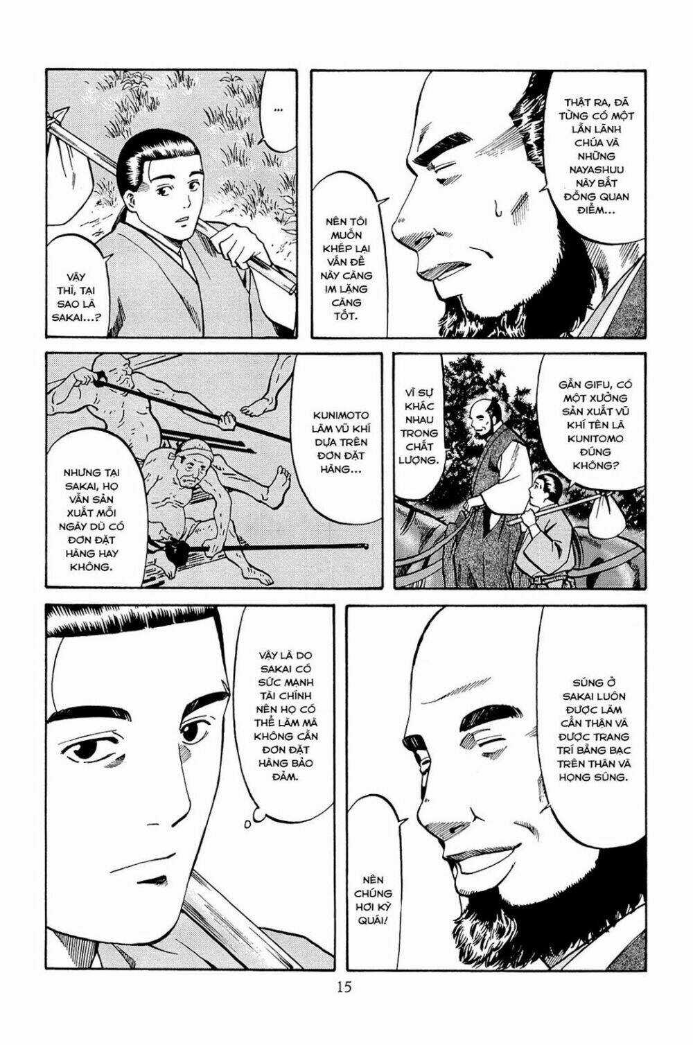 Nobunaga No Chef - Đầu Bếp Của Nobunaga Chapter 35 trang 15