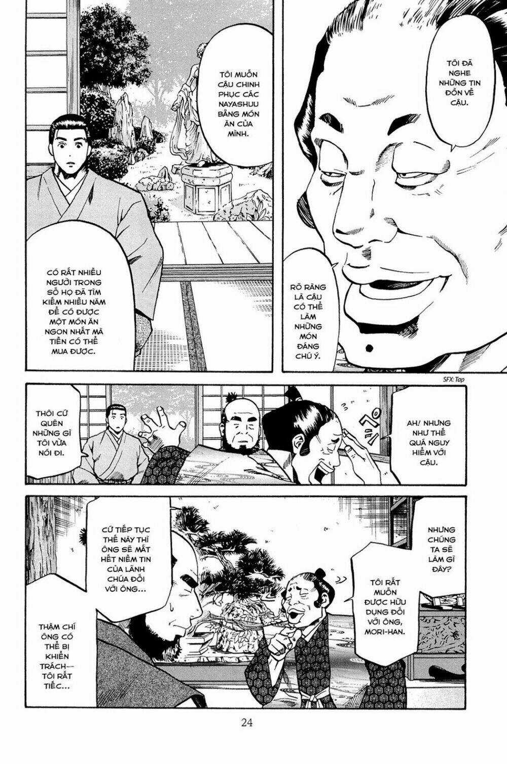 Nobunaga No Chef - Đầu Bếp Của Nobunaga Chapter 35 trang 24