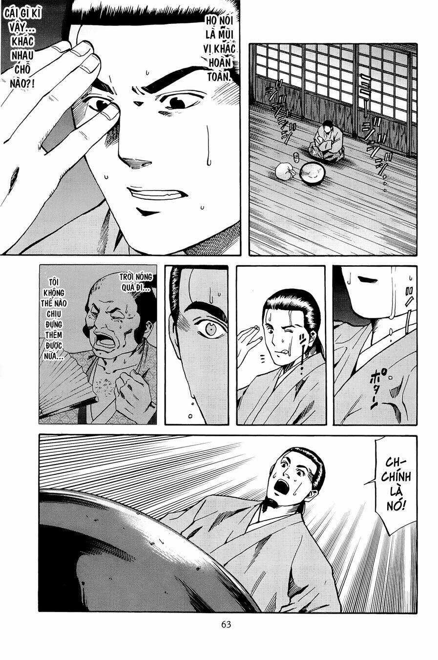 Nobunaga No Chef - Đầu Bếp Của Nobunaga Chapter 37 trang 16