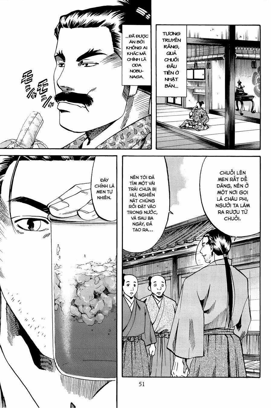 Nobunaga No Chef - Đầu Bếp Của Nobunaga Chapter 37 trang 4