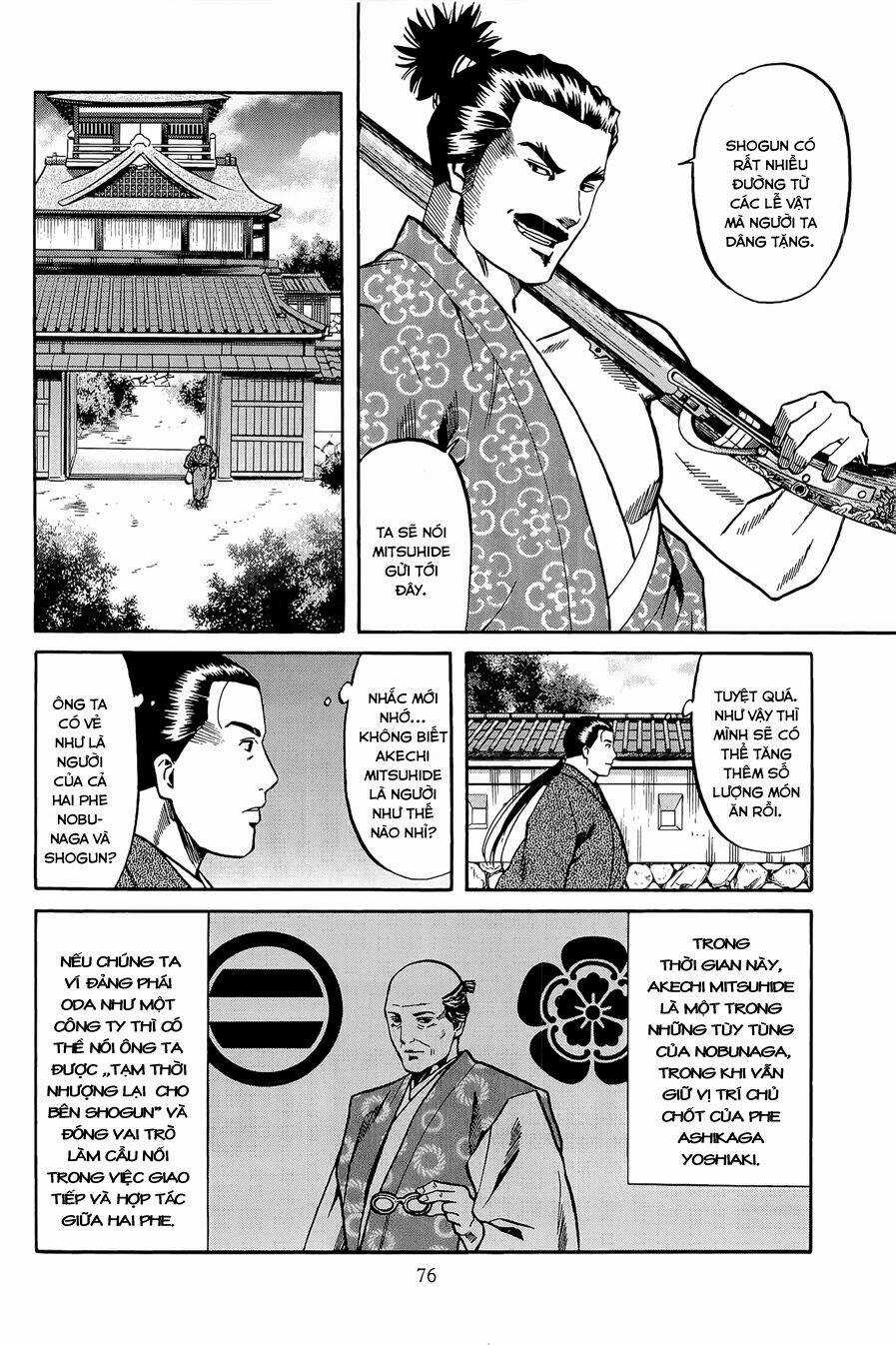 Nobunaga No Chef - Đầu Bếp Của Nobunaga Chapter 38 trang 5