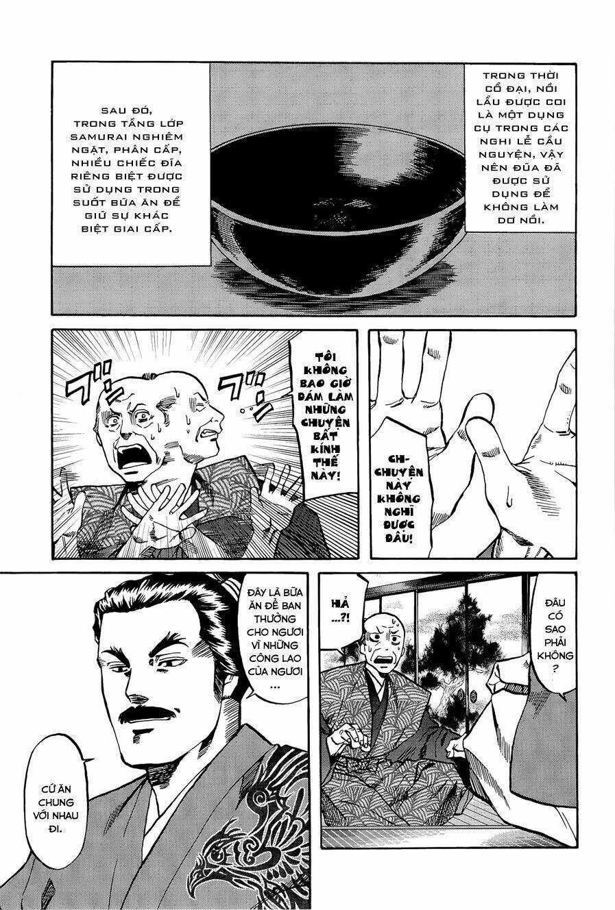 Nobunaga No Chef - Đầu Bếp Của Nobunaga Chapter 40 trang 10