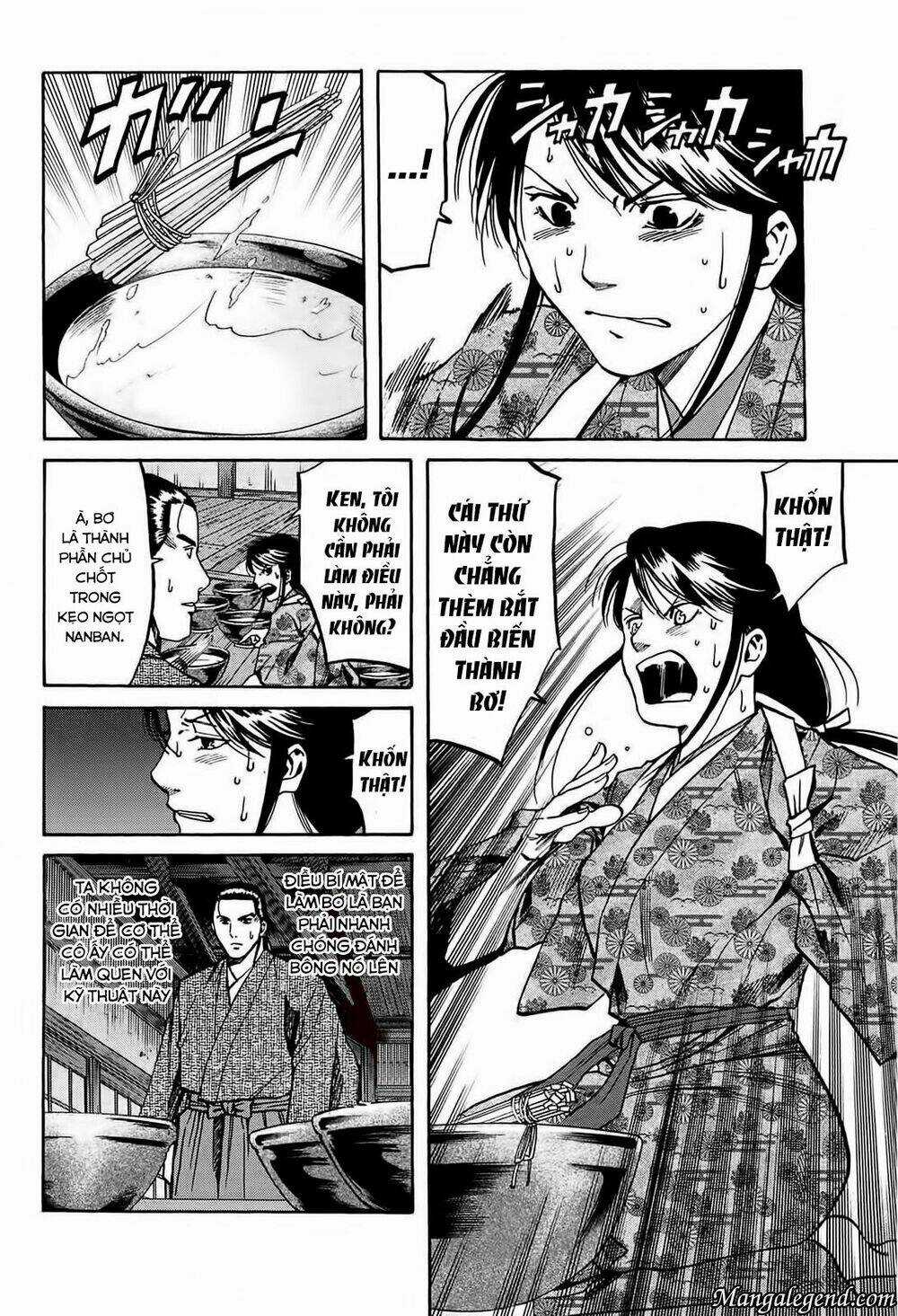 Nobunaga No Chef - Đầu Bếp Của Nobunaga Chapter 55 trang 10