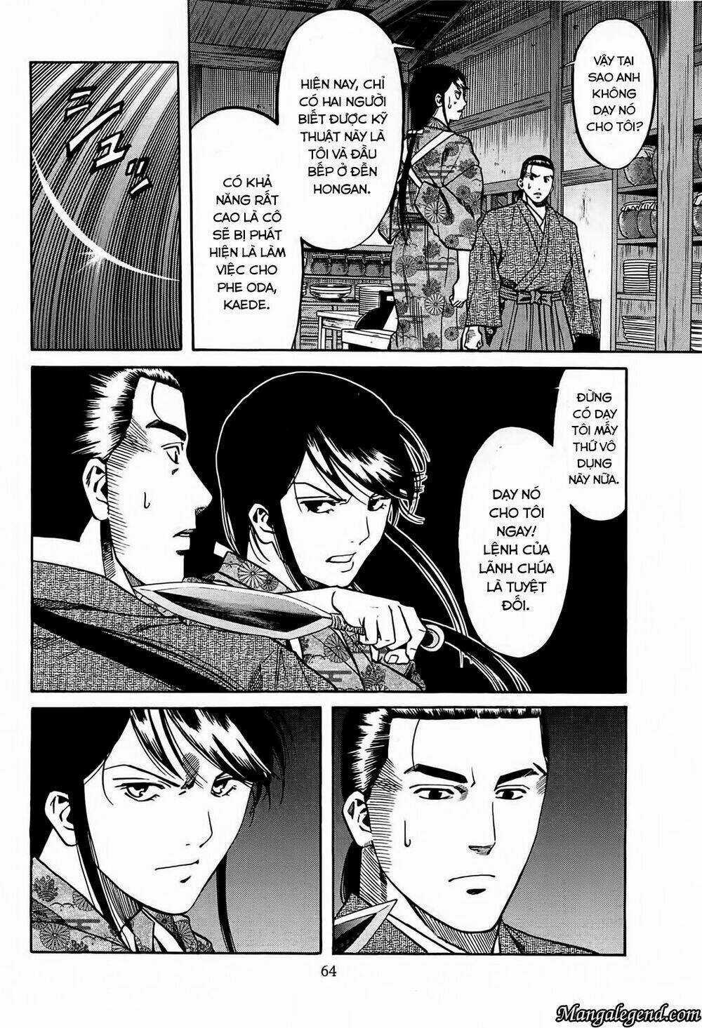 Nobunaga No Chef - Đầu Bếp Của Nobunaga Chapter 55 trang 14