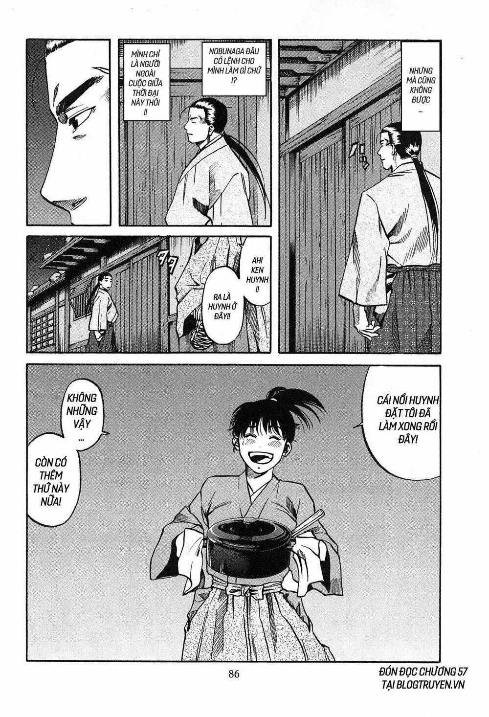 Nobunaga No Chef - Đầu Bếp Của Nobunaga Chapter 56 trang 19